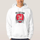 eiland Man Hoodie (Voorkant)