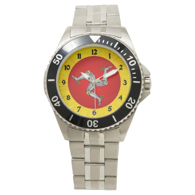 eiland Man Horloge (Voorkant)