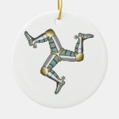 eiland Man Keramisch Ornament (Voorkant)