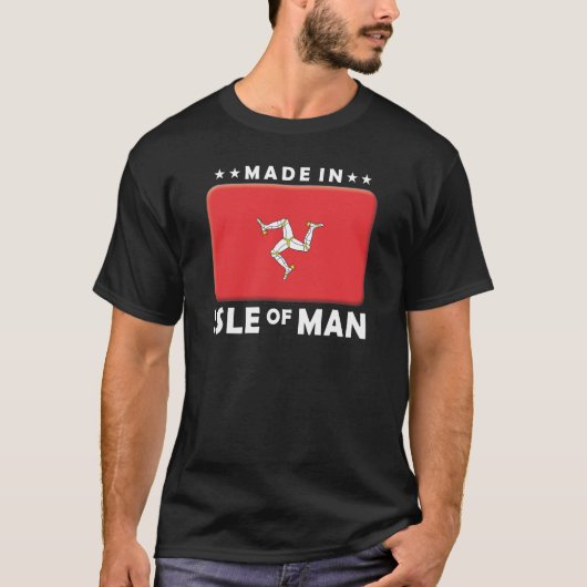 eiland Man Made T-shirt (Voorkant)