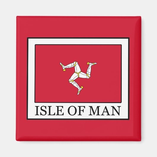 eiland Man Magneet (Voorkant)