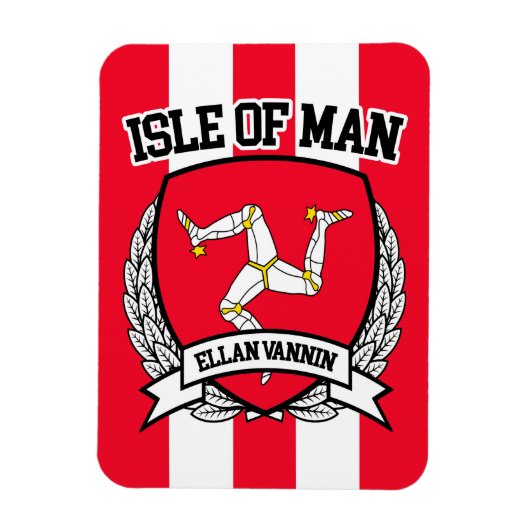 eiland Man Magneet (Verticaal)
