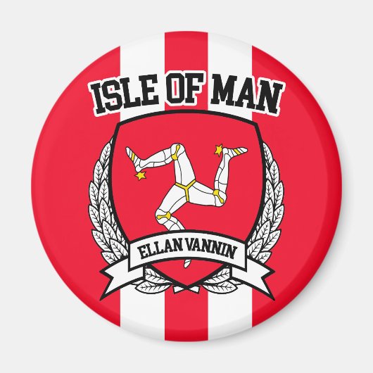 eiland Man Magneet (Voorkant)