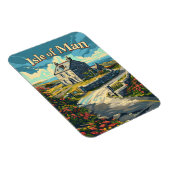 eiland Man Magneet (Rechterzijde)