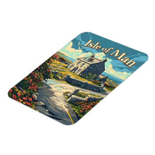 eiland Man Magneet (Linkerzijde)