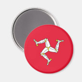 eiland man magneet (Voorkant / Achterkant)