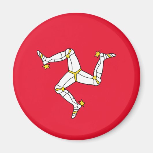 eiland man magneet (Voorkant)