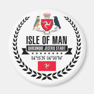 eiland Man Magneet