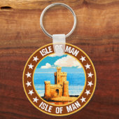 eiland Man Sleutelhanger (Voorkant)