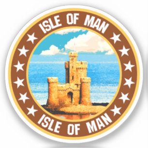 eiland Man Sticker