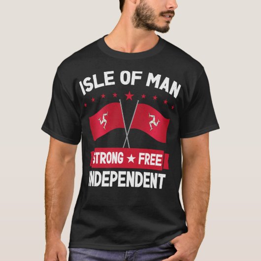 eiland Man T-shirt (Voorkant)