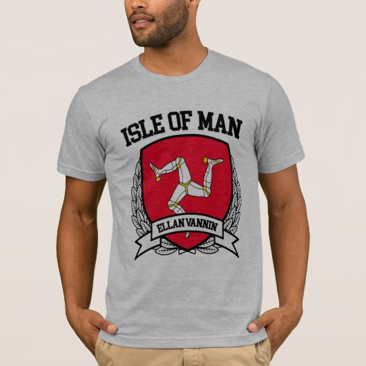 eiland Man T-shirt (Voorkant)