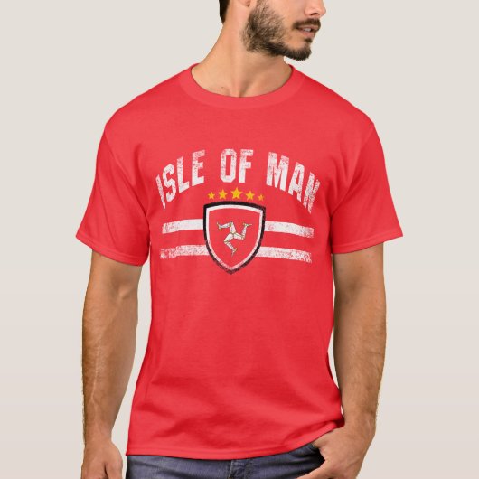 eiland Man T-shirt (Voorkant)