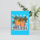 eiland Maui Hawaii Souvenir Briefkaart (Staand voorkant)