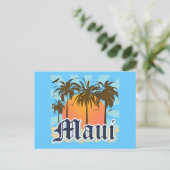 eiland Maui Hawaii Souvenir Briefkaart (Staand voorkant)
