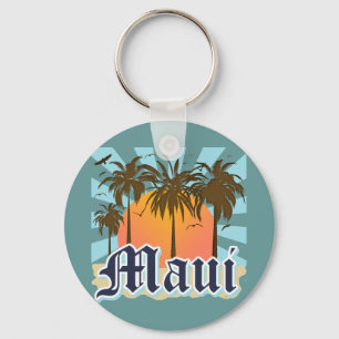 eiland Maui Hawaii Souvenir Sleutelhanger