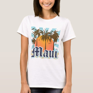 eiland Maui Hawaii Souvenir T-shirt