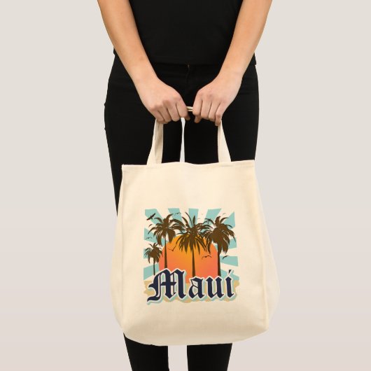 eiland Maui Hawaii Souvenir Tote Bag (Voorkant (product))