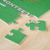 Eiland Montreal Canada kaart Legpuzzel (Zijkant)