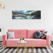 eiland Mull Panorama Canvas (Insitu (Woonkamer))