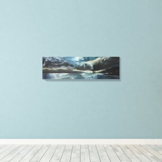 eiland Mull Panorama Canvas Afdruk (Insitu (Houten vloer))
