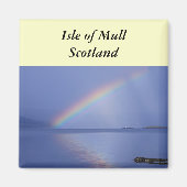 eiland Mull Rainbow Magneet (Voorkant)
