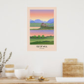 Eiland Mull Schotland Reisposter Poster (Keuken)