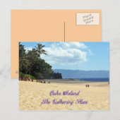 eiland Oahu Briefkaart (Voorkant / Achterkant)