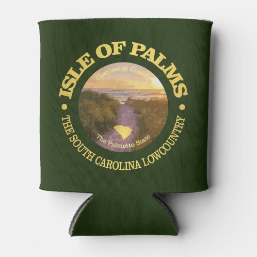 eiland Palms Blikjeskoeler (Voorkant)