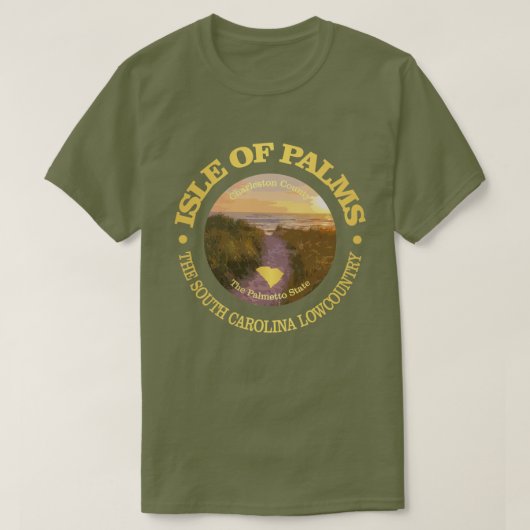 eiland Palms (C) T-shirt (Design voorkant)