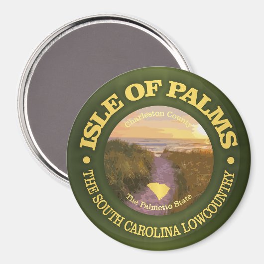 eiland Palms Magneet (Voorkant / Achterkant)