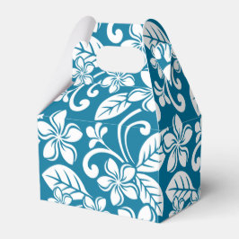 EILAND PLUMERIA (CARIBISCH BLAUW) BEDANKDOOSJES