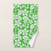 EILAND PLUMERIA (CITRUS GROEN) BAD HANDDOEK (Handdoek)