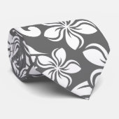 EILAND PLUMERIA (GRIJS) STROPDAS (Opgerold)