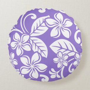 EILAND PLUMERIA (LAVENDEL) ROND KUSSEN