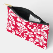 EILAND PLUMERIA PATROON IN AARDBEIEN ROOD ETUI (Open)