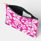 EILAND PLUMERIA PATROON IN HEET ROZE ETUI (Open)