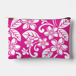 EILAND PLUMERIA PATROON IN HEET ROZE ETUI