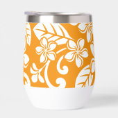 EILAND PLUMERIA PATROON IN SINAASAPPEL (Rechts)