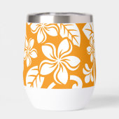 EILAND PLUMERIA PATROON IN SINAASAPPEL (Achterkant)