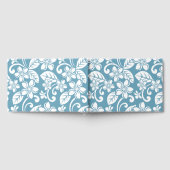 EILAND PLUMERIA PATROON IN SLATE BLUE GASTENBOEK (Volledig)