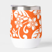 EILAND PLUMERIA PATROON IN ZEER SINAASAPPEL (Rechts)