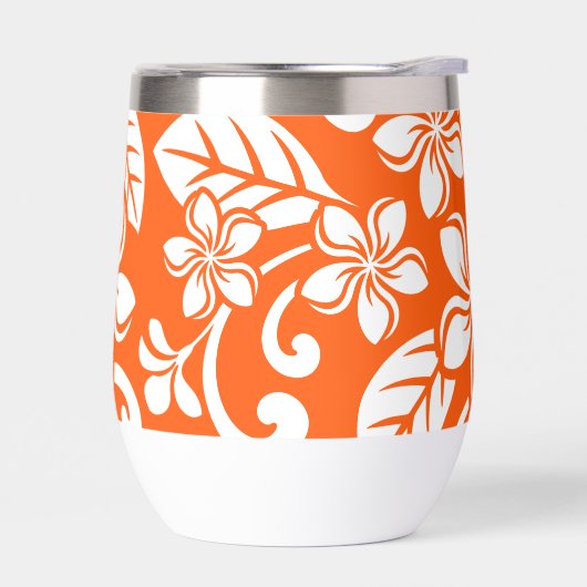 EILAND PLUMERIA PATROON IN ZEER SINAASAPPEL (Links)