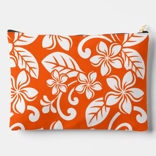 EILAND PLUMERIA PATROON IN ZEER SINAASAPPEL ETUI (Achterkant)