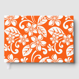 EILAND PLUMERIA PATROON IN ZEER SINAASAPPEL GASTENBOEK