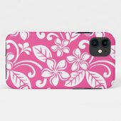 EILAND PLUMERIA (WATERMELON ROZE) Case-Mate iPhone CASE (Achterkant (horizontaal))