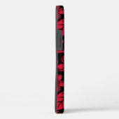 EILAND PLUMERIA (ZWART/ROOD) Case-Mate iPhone CASE (Achterkant / Rechts)