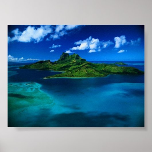 eiland poster (Voorkant)