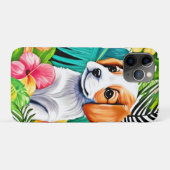Eiland Puppy: Bloemenvriend Case-Mate iPhone Case (Achterkant (horizontaal))