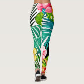 Eiland Puppy: Bloemenvriend Leggings (Achterkant)
